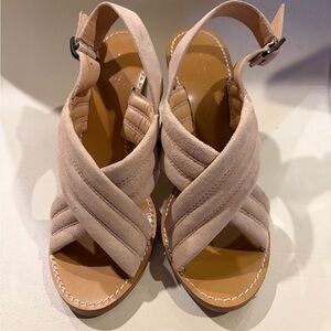 J. Crew Blush Sandals